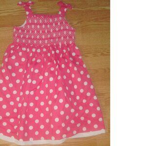 New Laura Ashley Pink Dress Youth Size 6x